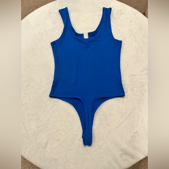 BRAND NEW Royal Blue Zenana Bodysuit - Size Medium - Picture 2 of 10